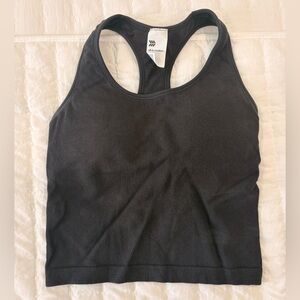 All in Motion Black Racerback Tank